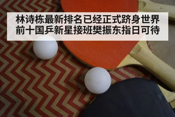 林诗栋最新排名已经正式跻身世界前十国乒新星接班樊振东指日可待